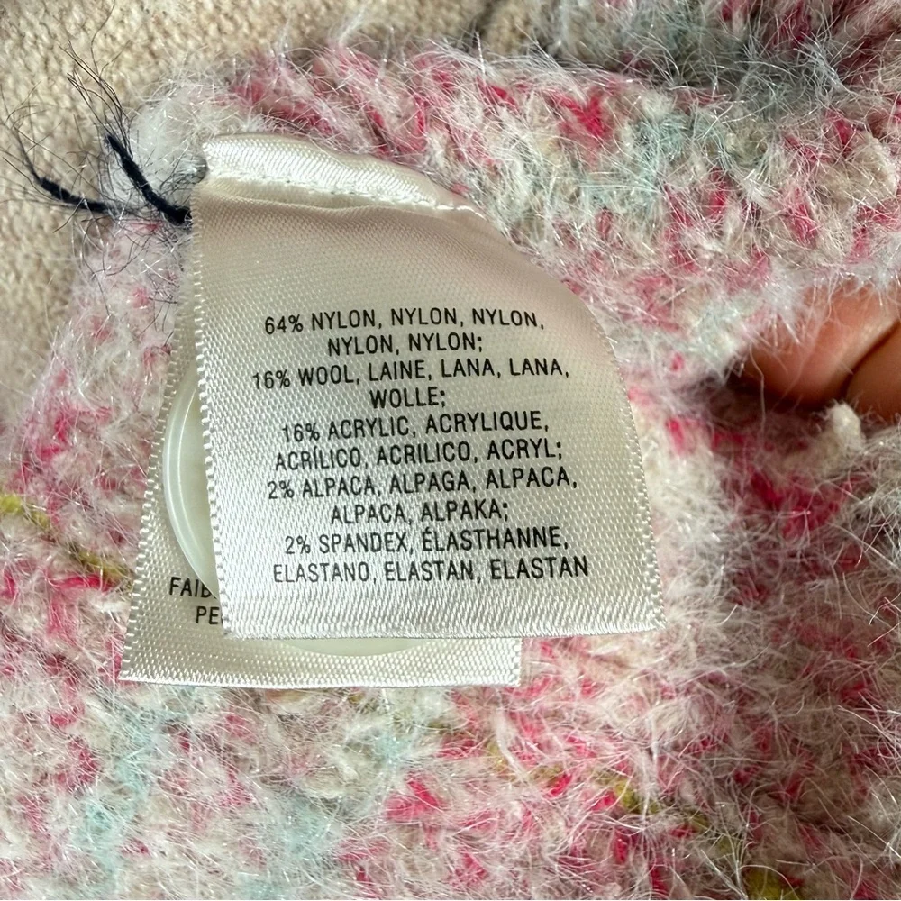ANTHROPOLOGIE MAEVE Women AURELIA SWEATER JACKET Size LP